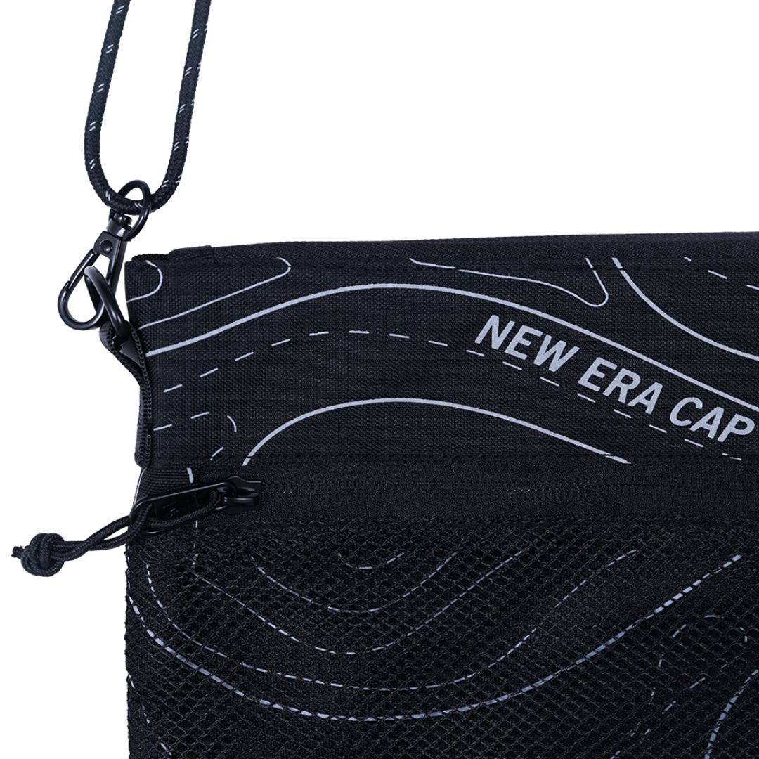Synoptic Chart Map Black Sacoche Bag