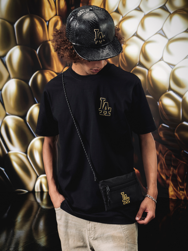 Los Angeles Dodgers Year Of Snake Black Sacoche Mini Bag