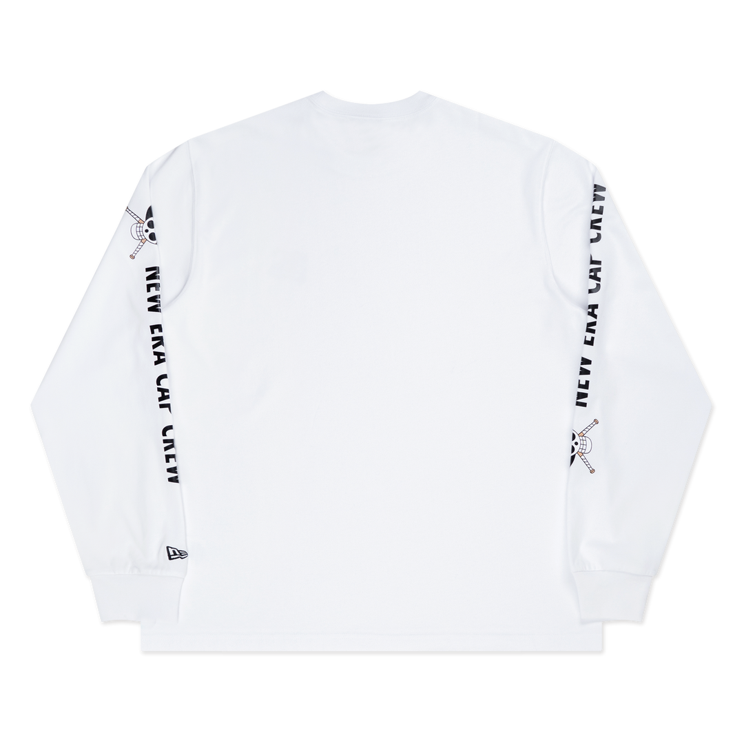 New Era x One Piece 2024 White Long Sleeve T-Shirt
