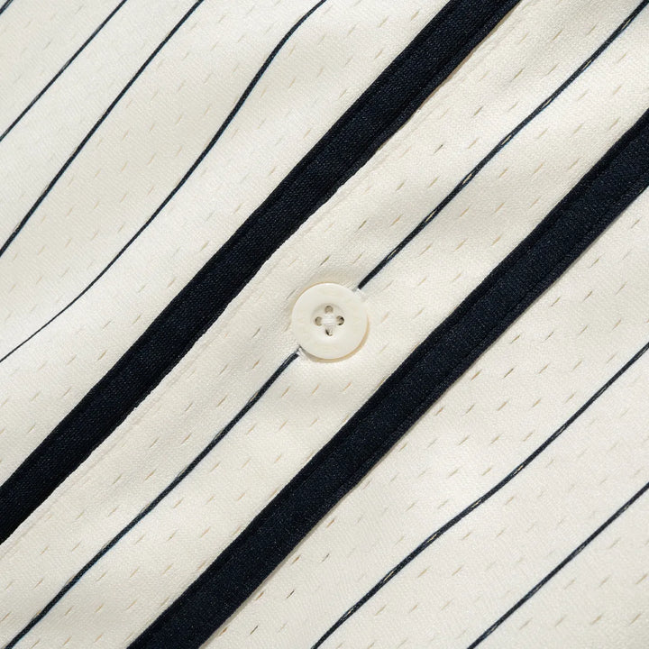New Era Retro Baseball Off White Jersey Shirt