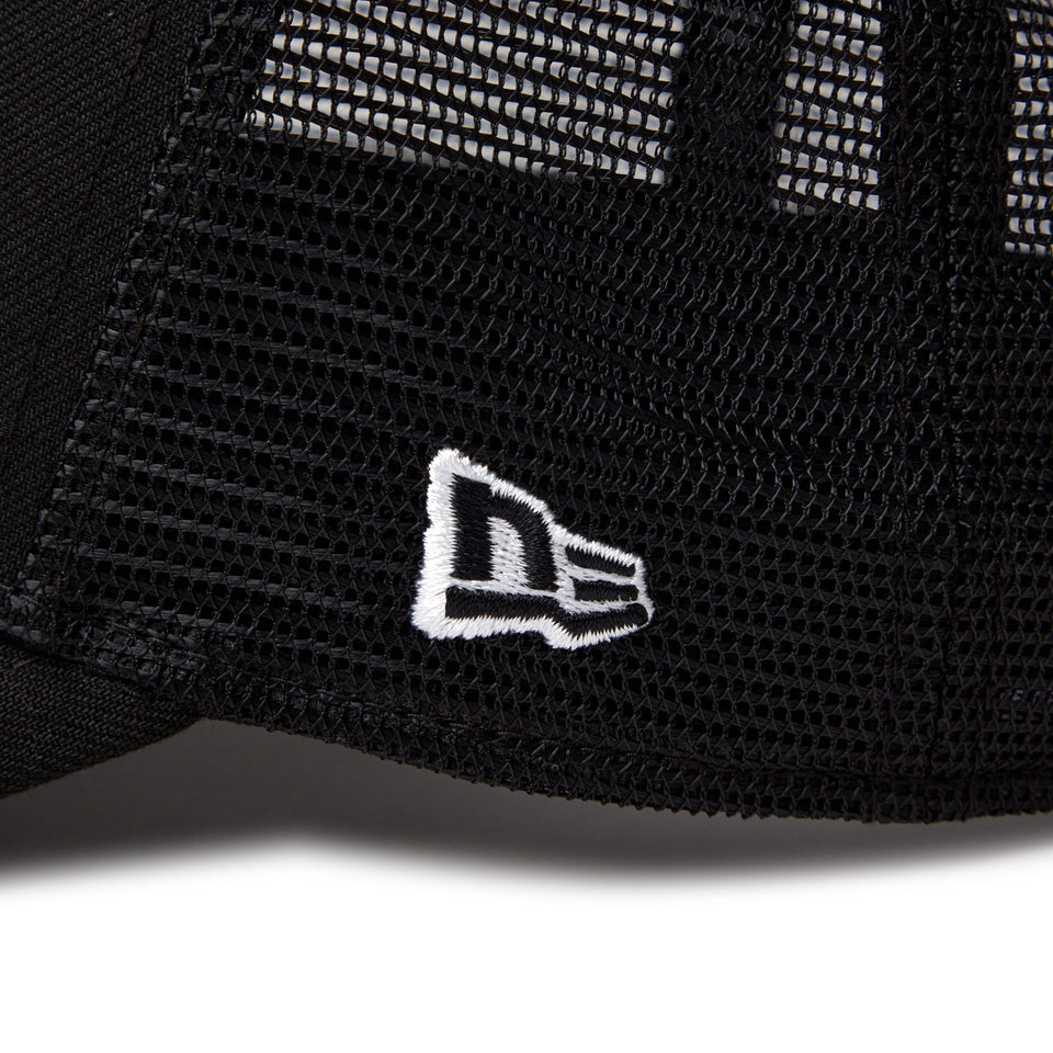 9FORTY Kids A-Frame Trucker College Logo Black Snapback
