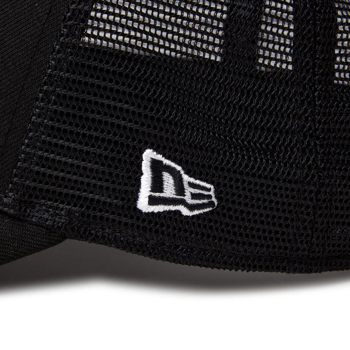 9FORTY Kids A-Frame Trucker College Logo Black Snapback