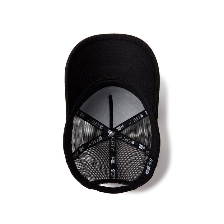 9FORTY Kids A-Frame Trucker College Logo Black Snapback