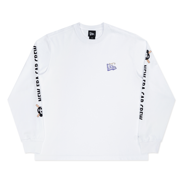 New Era x One Piece 2024 White Long Sleeve T-Shirt