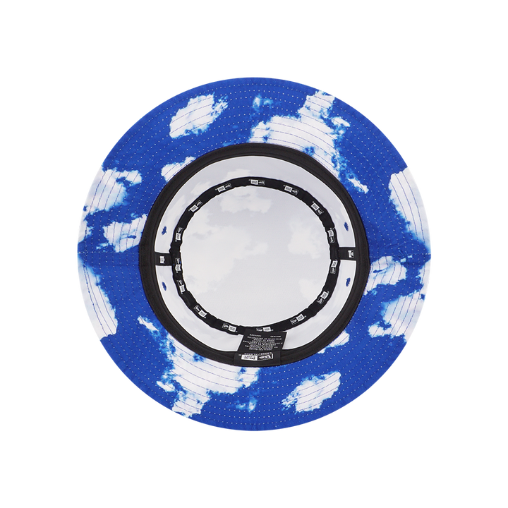 Clouds Allover Blue Bucket
