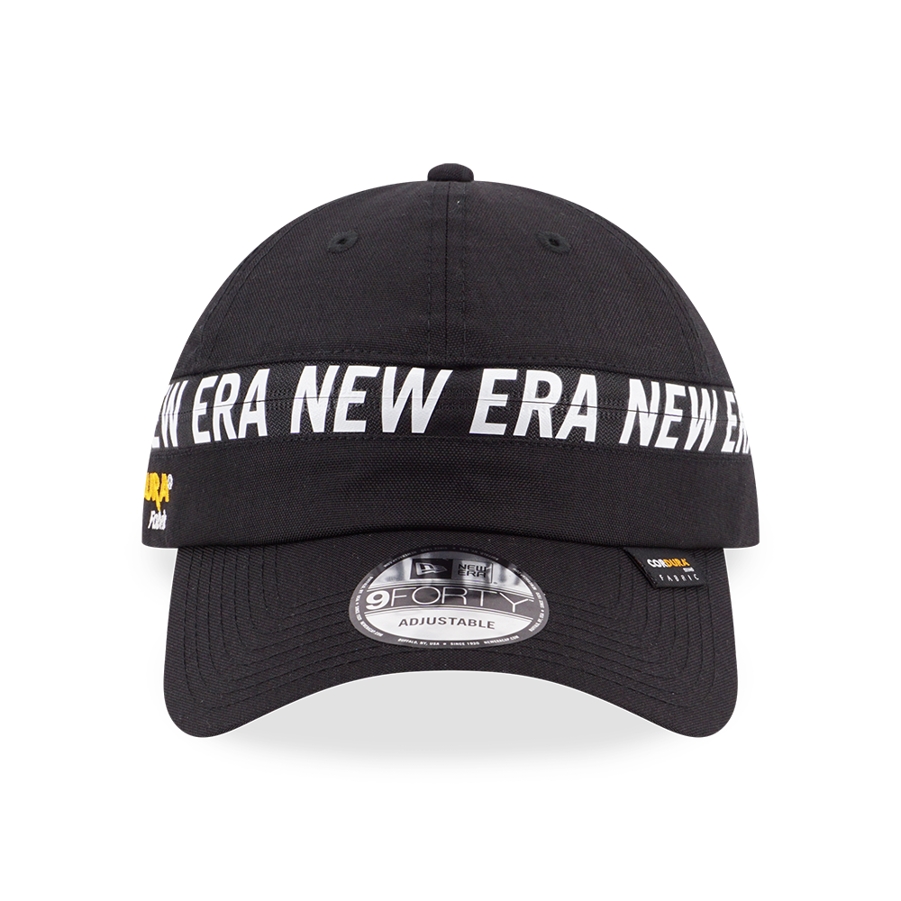 9FORTY Zip Off Cordura Unstructured Black Strapback