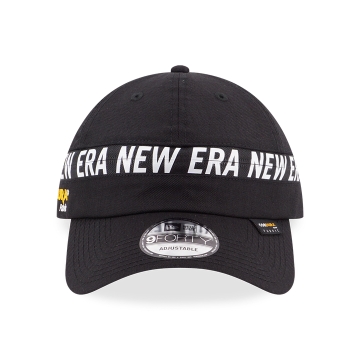9FORTY Zip Off Cordura Unstructured Black Strapback