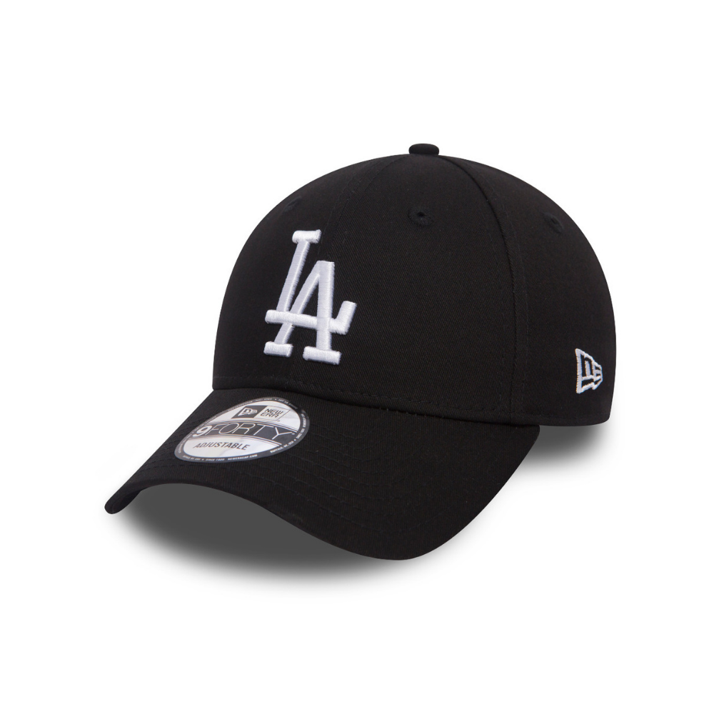 9FORTY Los Angeles Dodgers League Essential Black Adjustable – New Era ...