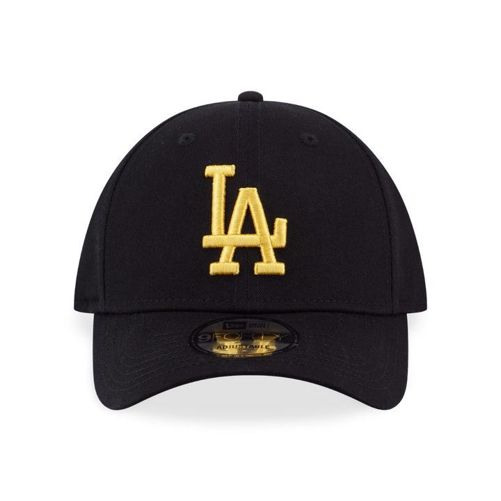 9FORTY Los Angeles Dodgers League Essential Black Adjustable