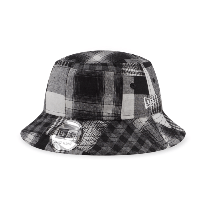 New Era Check Patchwork Multi Bucket