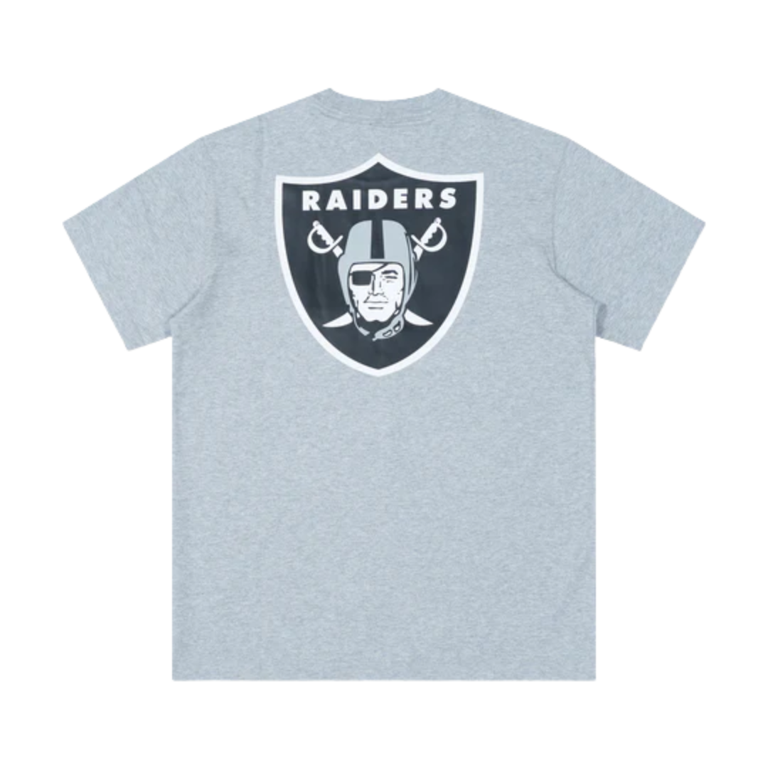 Las Vegas Raiders Gray Short Sleeve T-Shirt