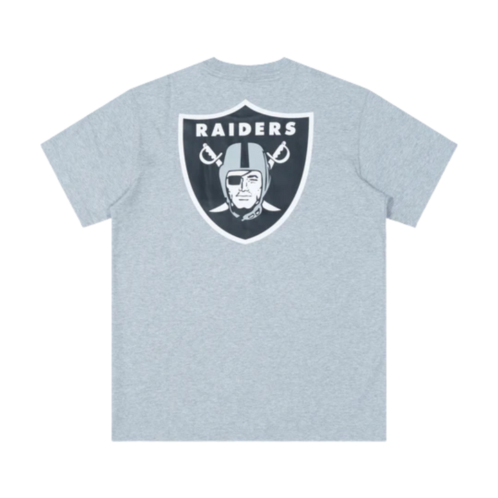 Las Vegas Raiders Gray Short Sleeve T-Shirt