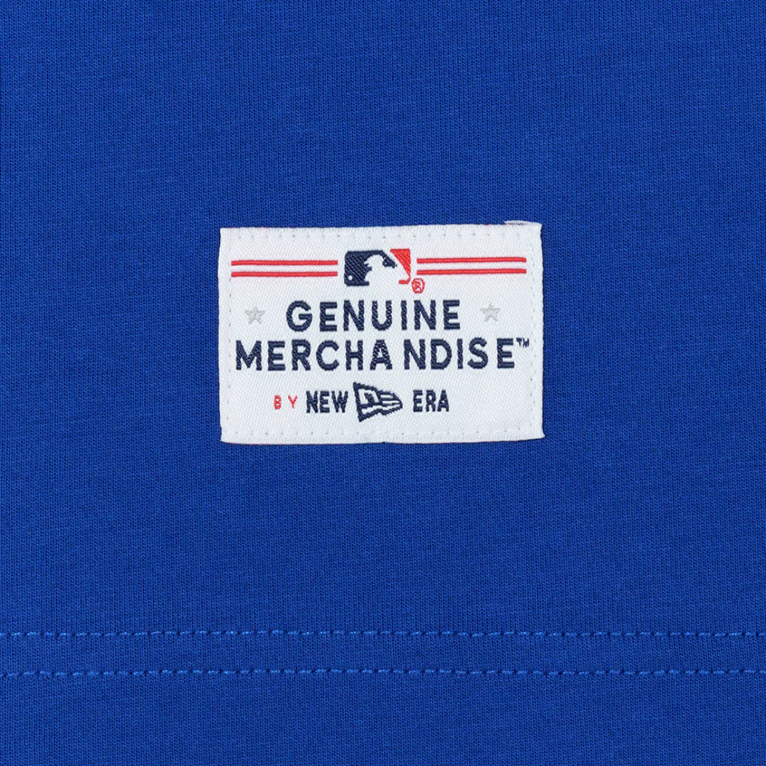 Los Angeles Dodgers Word Dark Royal Short Sleeve T-Shirt