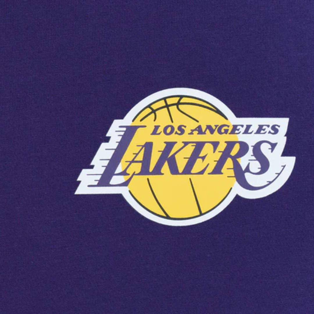 Los Angeles Lakers Purple Short Sleeve T-Shirt