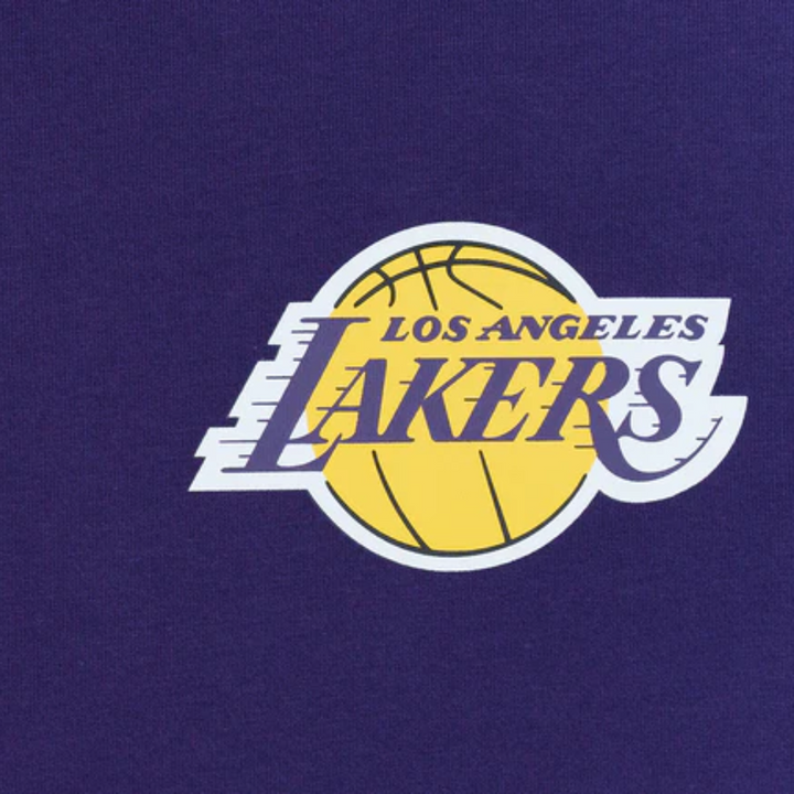 Los Angeles Lakers Purple Short Sleeve T-Shirt