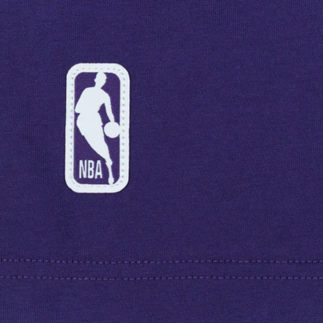 Los Angeles Lakers Purple Short Sleeve T-Shirt