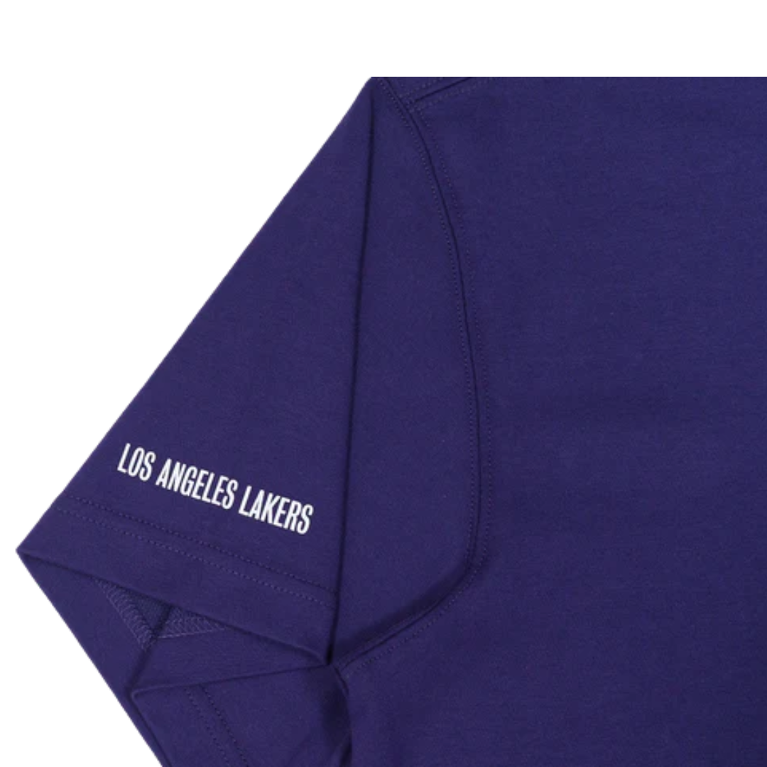 Los Angeles Lakers Purple Short Sleeve T-Shirt