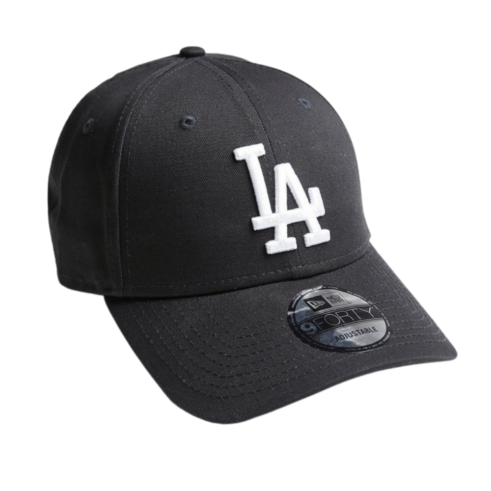 9FORTY Los Angeles Dodgers Black Strapback