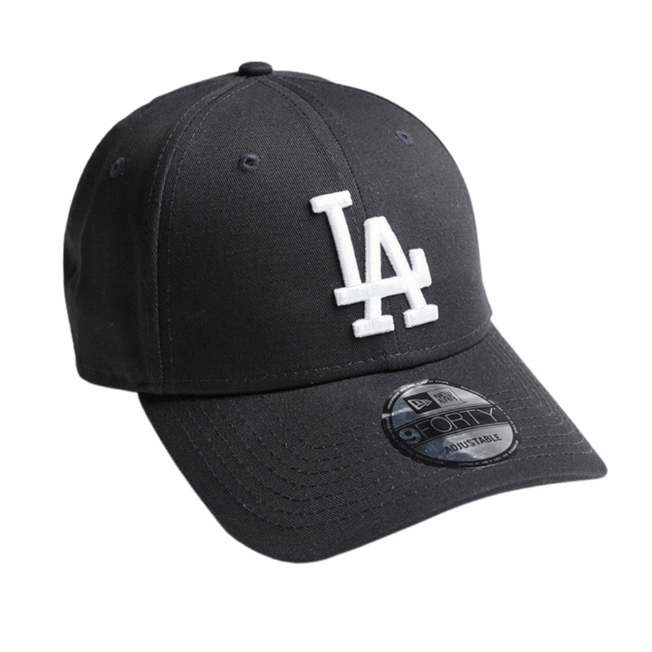 9FORTY Los Angeles Dodgers Black Strapback