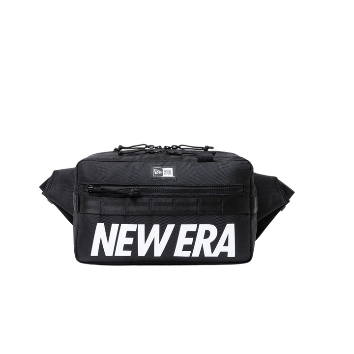 New Era Logo Square Black Waist Bag