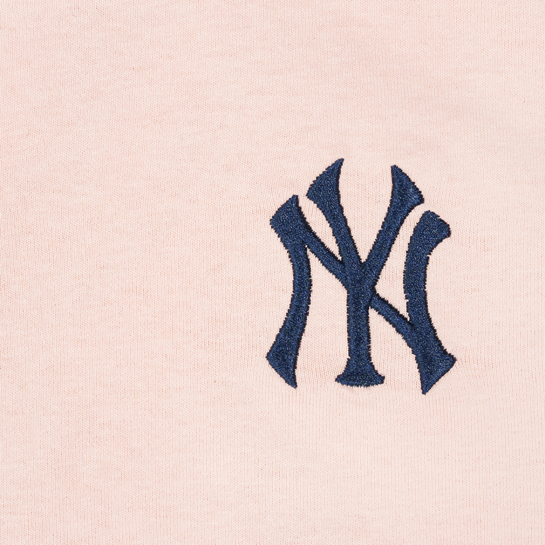 Women New York Yankees Monogram Blush Sky Long Sleeve T-Shirt